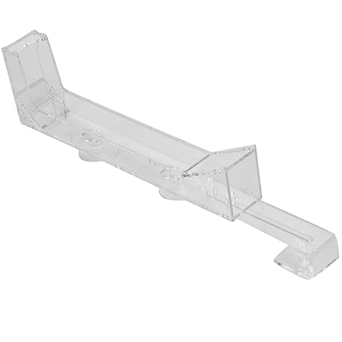 Fischzufuhrrohr, Acryltransparente Aquarium -Garnelen -Fütterungsrohr Automatischer Fischfutter für Aquarium Fischfutterröhrchen Fischtank -Garnelen -Feederplatte für Garnelenfische (S) von GEERYZHE