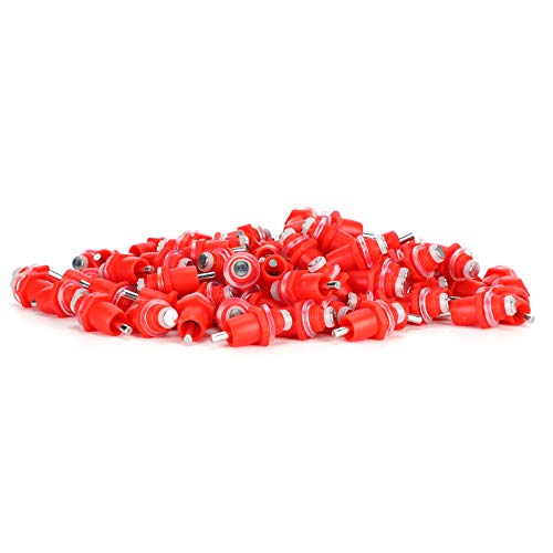 Hühnerwassernippel, 100pcs Automatische Trinkschale Wasserer -Trinker Wasserdüse Geflügel Wasserer Hühnerschwester Wassererhuhnwater Water Nippel für Huhn, Enten Wachtel, Geflügel Hühnerwassernippel, 100pcs Automatische Trinkschale Wasserer -Trinker Wasserdüse Geflügel Wasserer Hühnerschwester Wassererhuhnwater Water Nippel für Huhn, Enten Wachtel, Geflügel von GEERYZHE