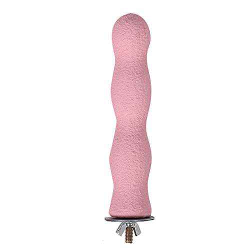 Papageiung Barsch, Vogelklaue und Schnabel Schleifstange Vogelperch Barsch Stick Bird Nagel Trimmbecher Spielzeug Peeling Station Stange (#1) von GEERYZHE