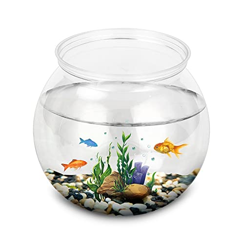 GELASIGE Aquarium, transparent, Acryl, Zuchtbox, Fischhaus, Wasserhaustier, Heim-Desktop-Dichtung, tragbare Schüssel für Aquarium, Glas, Aquarium, Größe M GELASIGE Aquarium, transparent, Acryl, Zuchtbox, Fischhaus, Wasserhaustier, Heim-Desktop-Dichtung, tragbare Schüssel für Aquarium, Glas, Aquarium, Größe M von GELASIGE