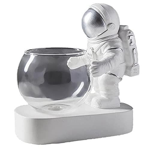 GELASIGE Aquarium-Vase, Dekoration, kreatives Raumtaucher-Statue, Desktop-Dekoration, Zubehör, kleines Aquarium, Glas, Aquarium, (B) von GELASIGE