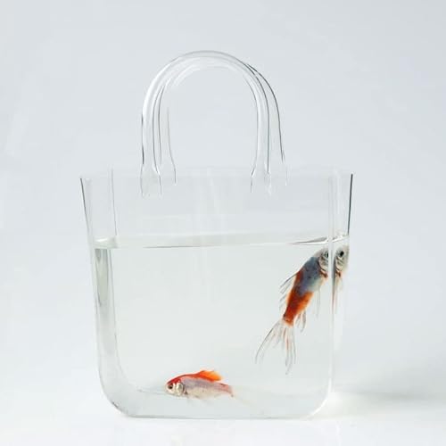 GELASIGE Glasfigur für Aquarien, Sammlerstück, Ornament, Glasfisch, Meerestier-Skulptur für Aquarium, Dekoration, Glasaquarium (A) von GELASIGE
