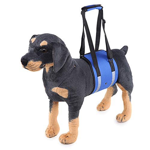 GEMSeven Pet Dog Reflective Lift Harness Verstellbare Stützweste Für Verletzte Mit Griff von GEMSeven