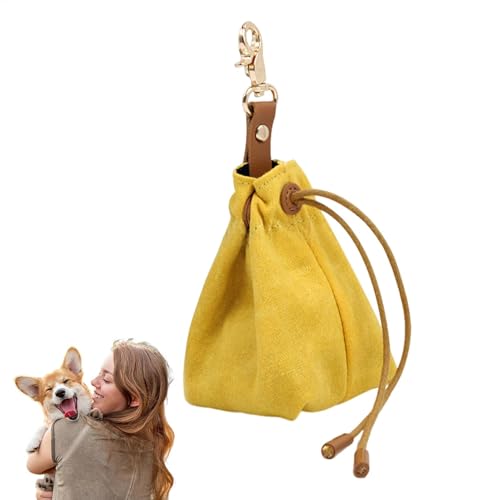 Animal Walking Snack Container, Hundeverzögerungsbeutel, Pet Feed Snack Belohnungstasche mit Gürtelclip, Tragbare Welpen im Freien für Camping, Garten, Park, Hof Animal Walking Snack Container, Hundeverzögerungsbeutel, Pet Feed Snack Belohnungstasche mit Gürtelclip, Tragbare Welpen im Freien für Camping, Garten, Park, Hof von GENERIC
