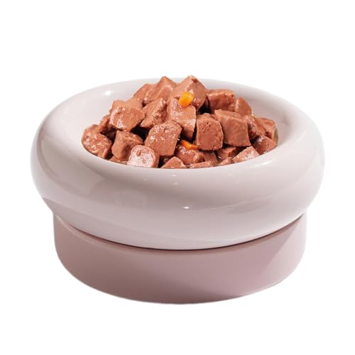 Keramik Katzennäpfe Erhöhte Katzennäpfe für Futter und Wasser, Abnehmbare Keramik Doppelnapf Kätzchen Futterbehälter Pet Feeder Schüssel Katze Wassernapf Katzenfutterschale zum Füttern und Gießen Keramik Katzennäpfe Erhöhte Katzennäpfe für Futter und Wasser, Abnehmbare Keramik Doppelnapf Kätzchen Futterbehälter Pet Feeder Schüssel Katze Wassernapf Katzenfutterschale zum Füttern und Gießen von GENERIC