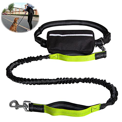 VariousHK Hunde Joggingleine Hundeleine Elastische Bungee Reflektierende Laufleine,Doppelgriff Joggingleine mit Bauchgurt für mittelgroße und große Hunde für Rennen,Laufen Wandern(Fluorescent Green) VariousHK Hunde Joggingleine Hundeleine Elastische Bungee Reflektierende Laufleine,Doppelgriff Joggingleine mit Bauchgurt für mittelgroße und große Hunde für Rennen,Laufen Wandern(Fluorescent Green) von GENERY