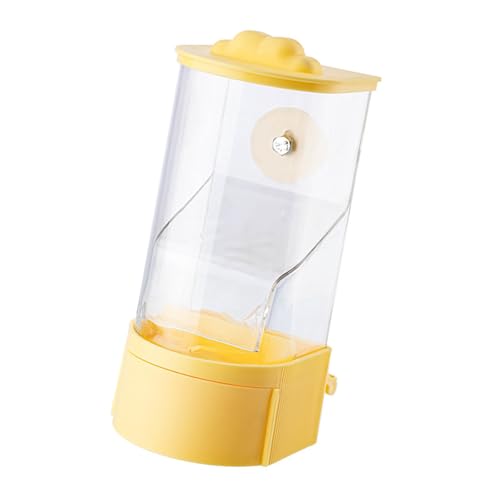 Automatischer Vogelfutterspender für Papageien, transparent, für Käfig, reduziert Abfall für kleine Vögel Automatischer Vogelfutterspender für Papageien, transparent, für Käfig, reduziert Abfall für kleine Vögel von GENGENER