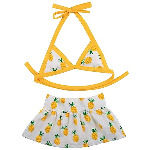 Hunde-Bikinis für kleine Hunde, mit Blumendruck, für Welpen, Party, Kostüm, Badeanzug für Bichons Hunde-Bikinis für kleine Hunde, mit Blumendruck, für Welpen, Party, Kostüm, Badeanzug für Bichons von GENGENER