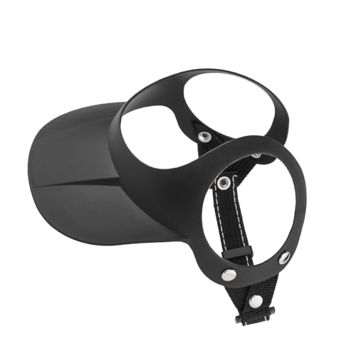Hunde-Sonnenschutz für Welpen, Sonnenhaube mit Ohrlöchern, Campingzubehör, Kopfbedeckung, helle Farbe, Hut, Strandhut mit Gurt, Gürtel Hunde-Sonnenschutz für Welpen, Sonnenhaube mit Ohrlöchern, Campingzubehör, Kopfbedeckung, helle Farbe, Hut, Strandhut mit Gurt, Gürtel von GENGENER