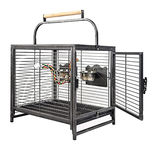 The Birdcage Pet Boarding Cage Parrot Bird Cage Travel Cage Grey Parrot Portable Cage Car Pet Outdoor Cage Parrot Canary Sittich Cage The Birdcage Pet Boarding Cage Parrot Bird Cage Travel Cage Grey Parrot Portable Cage Car Pet Outdoor Cage Parrot Canary Sittich Cage von GENHAOSAN