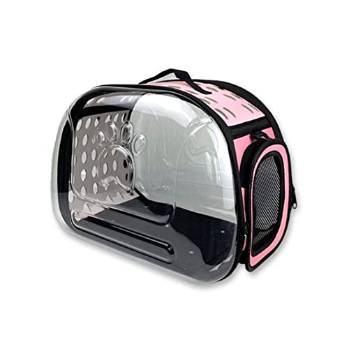 The Birdcage Portable Bird Travel Bag Bird Parrot Cage Travel Bag Breathable Sightseeing Outdoor Transparent Bird Travel Cage Suitcase Sittich Cage von GENHAOSAN