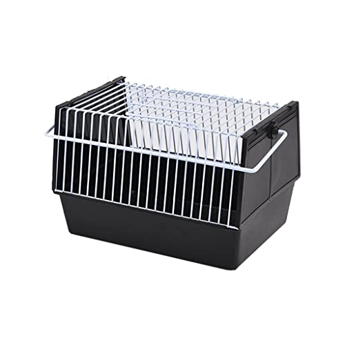 The Birdcage Transportbox für kleine Vögel und Kleintiere, Haustiertasche mit bequemem Griff, Kleintier-Transportbox, 2 Farben zur Auswahl, Sittichkäfig The Birdcage Transportbox für kleine Vögel und Kleintiere, Haustiertasche mit bequemem Griff, Kleintier-Transportbox, 2 Farben zur Auswahl, Sittichkäfig von GENHAOSAN