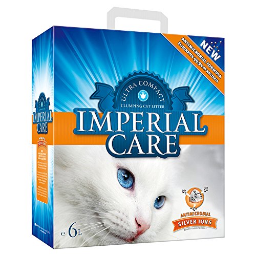 GEOHELLAS SA 920-2684 Imperial Care Sand P/Katze Silver IONS 6 Liter von GEOHELLAS SA