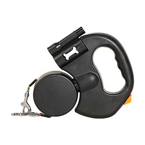 GEQIAN Einziehbare Hundeleine mit rutschfestem Griff – 360 ° verhedderungsfrei, langlebig, rostfrei, verbesserte Rückzugstechnologie, Hundeleine für Outdoor-Reisen GEQIAN Einziehbare Hundeleine mit rutschfestem Griff – 360 ° verhedderungsfrei, langlebig, rostfrei, verbesserte Rückzugstechnologie, Hundeleine für Outdoor-Reisen von GEQIAN