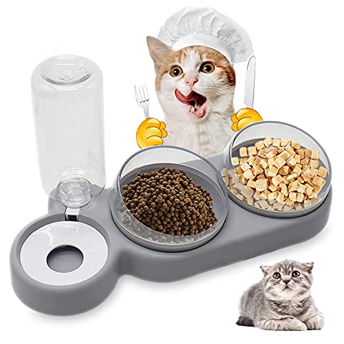 Doppelt erhöhter Katzen- und Hundenapf, 3-in-1 automatischer Wasser- und Tierfutterspender, um 15° abgewinkelt. Doppelter Futternapf for Katzen und Welpen/89 Doppelt erhöhter Katzen- und Hundenapf, 3-in-1 automatischer Wasser- und Tierfutterspender, um 15° abgewinkelt. Doppelter Futternapf for Katzen und Welpen/89 von GERRIT