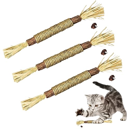GERRIT Natürliches Silvervine-Stick-Kauspielzeug for Katzen – sicheres und unterhaltsames Zahnleckerli for Katzen/206 von GERRIT