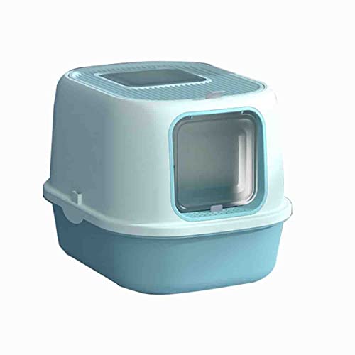 Katzentoilette mit Kapuze, geschlossene große Katzentoilette mit Schublade, inklusive Schaufel, spritz- und geruchshemmendes Welpentöpfchen aus Kunststoff, extra großer Platz, Zubehör for Haustierkatz Katzentoilette mit Kapuze, geschlossene große Katzentoilette mit Schublade, inklusive Schaufel, spritz- und geruchshemmendes Welpentöpfchen aus Kunststoff, extra großer Platz, Zubehör for Haustierkatz von GERRIT