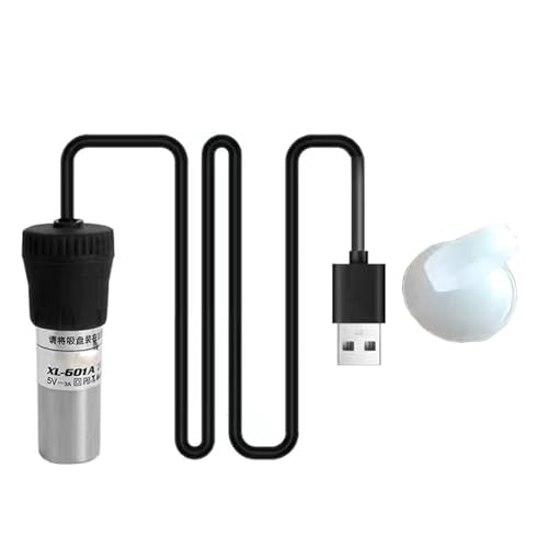 5W USB-Aquarium-Heizstab, Aquarium-Heizung mit robustem Sicherheitsdesign, automatische Temperaturkontrolle, Aquarium-Heizung, entworfen für kleine Aquarien für Salzwasser und Süßwasser Aquariu von GERUI