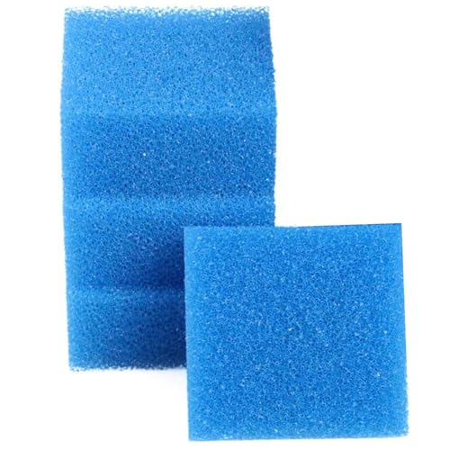 GERUI 4 PCS Kompatibel Coarse Filterschwamm Grob für JUWEL Aquarium - bioPlus coarse M (Compact) für Juwel Compact/H/Bioflow 3.0 / M/Bioflow Super/Bioflow Mini Filterschwämme fein Typ NO.88051 von GERUI