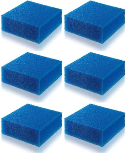 GERUI Aquarium-Filterschaum für Juwel Compact/H/Bioflow 3.0/M/Bioflow Super/Bioflow Mini (Compact) Filterschwämme Fein Typ NO.88051 (6 Stück) von GERUI