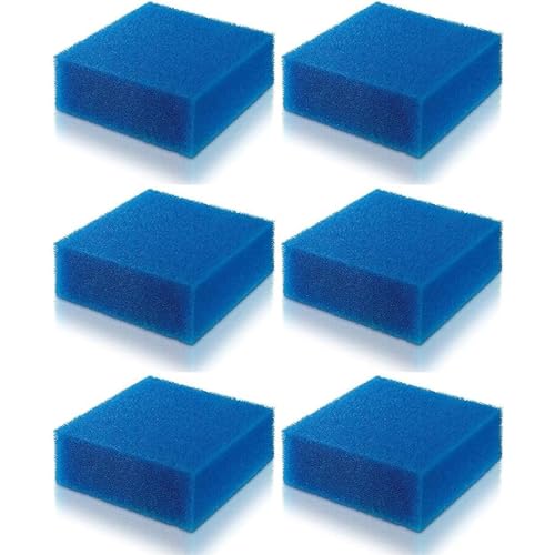GERUI Aquariumfilterschaum für Juwel Compact/H/Bioflow 3.0 / M/Bioflow Super/Bioflow Mini (Compact) Filterschwämme fein Typ NO.88051 (6 pcs) von GERUI