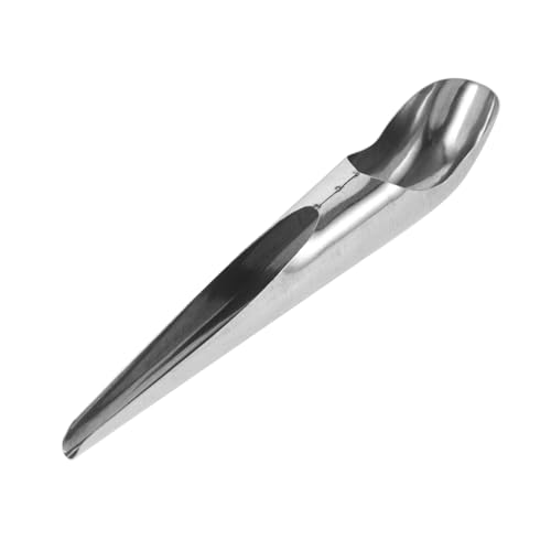 GETAJGHSD Edelstahl Vogelfutter Schaufel Handfütterung Werkzeug Für Papageien Vögel Vielseitig Einsetzbar Haushalt Labor Bauernhof Mit Glatter Oberfläche Für Müheloses Füttern von GETAJGHSD