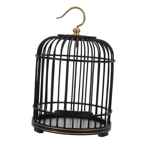 GETAJGHSD Feiner Handgefertigter Kleiner Grillenkäfig aus Hochwertigem Ebenholz und Naturmaterial Leicht und Tragbar für Sicheres Fangen und Beobachten von Heuschrecken und Insekten im von GETAJGHSD