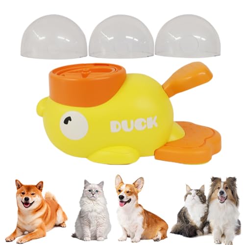 GETBSTOOP Interactive Entenform Hund Slow Feeder Toy for Haustier, Yellow Enten -Behandlungsspender for kleine und mittlere Hunde, reduziert Blähungen, fördert IQ -Training und gesunde Ernäh GETBSTOOP Interactive Entenform Hund Slow Feeder Toy for Haustier, Yellow Enten -Behandlungsspender for kleine und mittlere Hunde, reduziert Blähungen, fördert IQ -Training und gesunde Ernäh von GETBSTOOP