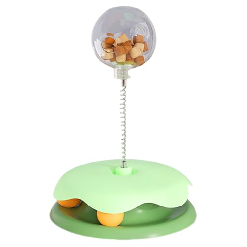GETBSTOOP-Katze, das Ball selbst spielt, Swing Toy Funaktiver interaktiver Feeder (grün) von GETBSTOOP