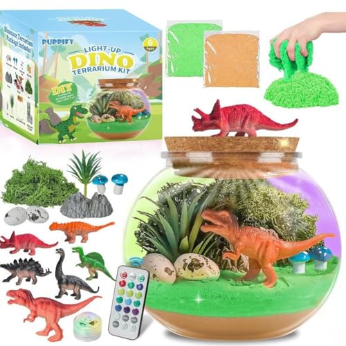 GETBSTOOP Light-up Terrarium Geschenke for Mädchen, DIY-Nachtlicht mit Fernbedienung und farbige Lichter, Kunsthandwerk for Kinder 4 5 6 7 8 9-12 Jahre altes Mädchen Geschenk GETBSTOOP Light-up Terrarium Geschenke for Mädchen, DIY-Nachtlicht mit Fernbedienung und farbige Lichter, Kunsthandwerk for Kinder 4 5 6 7 8 9-12 Jahre altes Mädchen Geschenk von GETBSTOOP