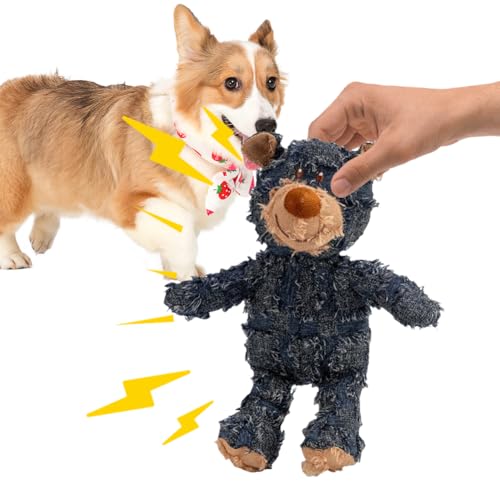 GETBSTOOP Unzerbrechliches Bärenhundespielzeug, Indestructible Robustes Bärenhundespielzeug, unzerstörbarer Bär, Hundebegleiter for Starke Kauer, Plüsch Quietschspielzeug, Interaktive Kauspielzeuge GETBSTOOP Unzerbrechliches Bärenhundespielzeug, Indestructible Robustes Bärenhundespielzeug, unzerstörbarer Bär, Hundebegleiter for Starke Kauer, Plüsch Quietschspielzeug, Interaktive Kauspielzeuge von GETBSTOOP