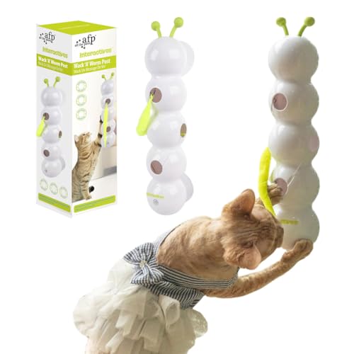 GETBSTOOP Wusel Wurm Spielzeug Interaktives Katzenspielzeug, Smart Motion Katzen Spielzeug Mit Wurmdesign, Wand & Fenster Montiert Interaktives Katzenspielzeug GETBSTOOP Wusel Wurm Spielzeug Interaktives Katzenspielzeug, Smart Motion Katzen Spielzeug Mit Wurmdesign, Wand & Fenster Montiert Interaktives Katzenspielzeug von GETBSTOOP