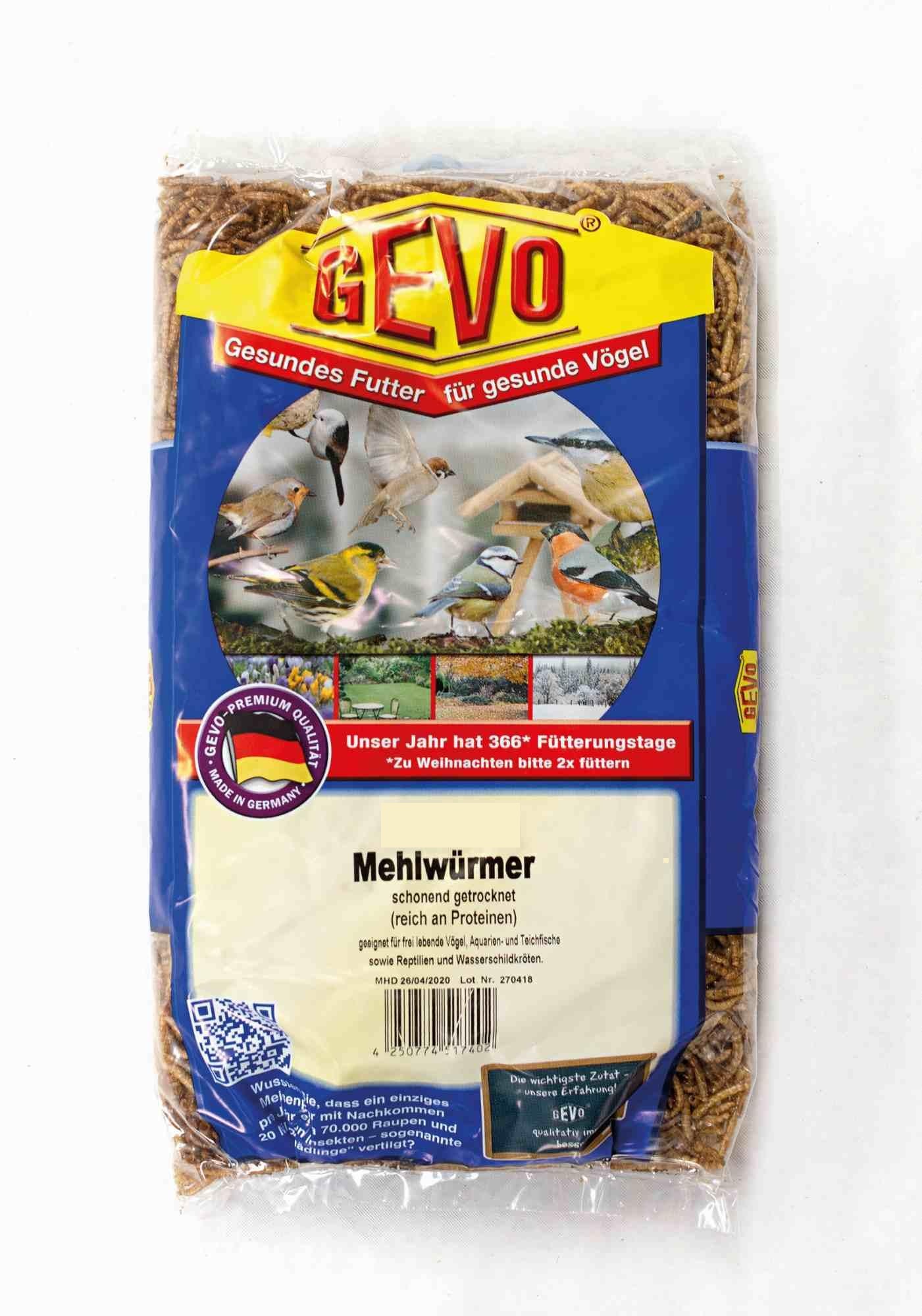 Gevo Mehlwürmer getrocknet 5 kg Für Brutzeit und Ganzjahresfütterung Gevo Mehlwürmer getrocknet 5 kg Für Brutzeit und Ganzjahresfütterung von GEVO