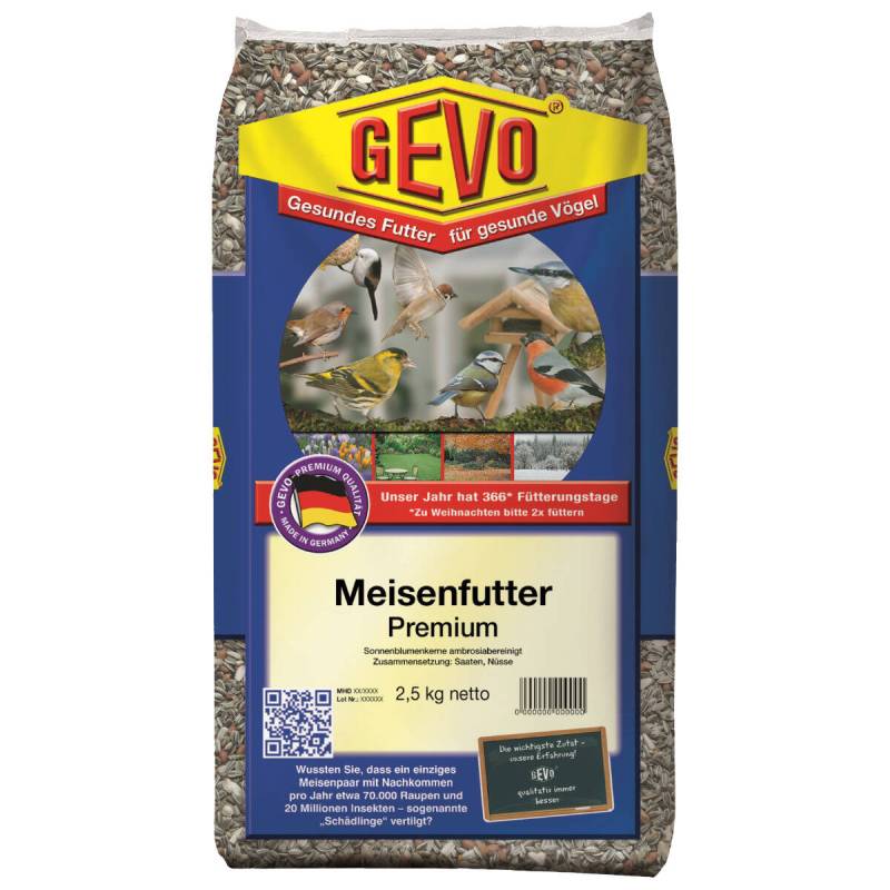 Gevo Meisenfutter Premium 2,5 kg Mit sehr hohem Anteil an Nüssen Gevo Meisenfutter Premium 2,5 kg Mit sehr hohem Anteil an Nüssen von GEVO