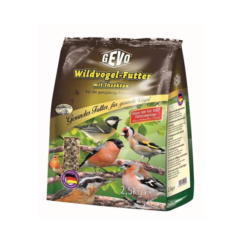 Gevo Wildvogelfutter mit Insekten 2,5 kg Mit Insekten Gevo Wildvogelfutter mit Insekten 2,5 kg Mit Insekten von GEVO