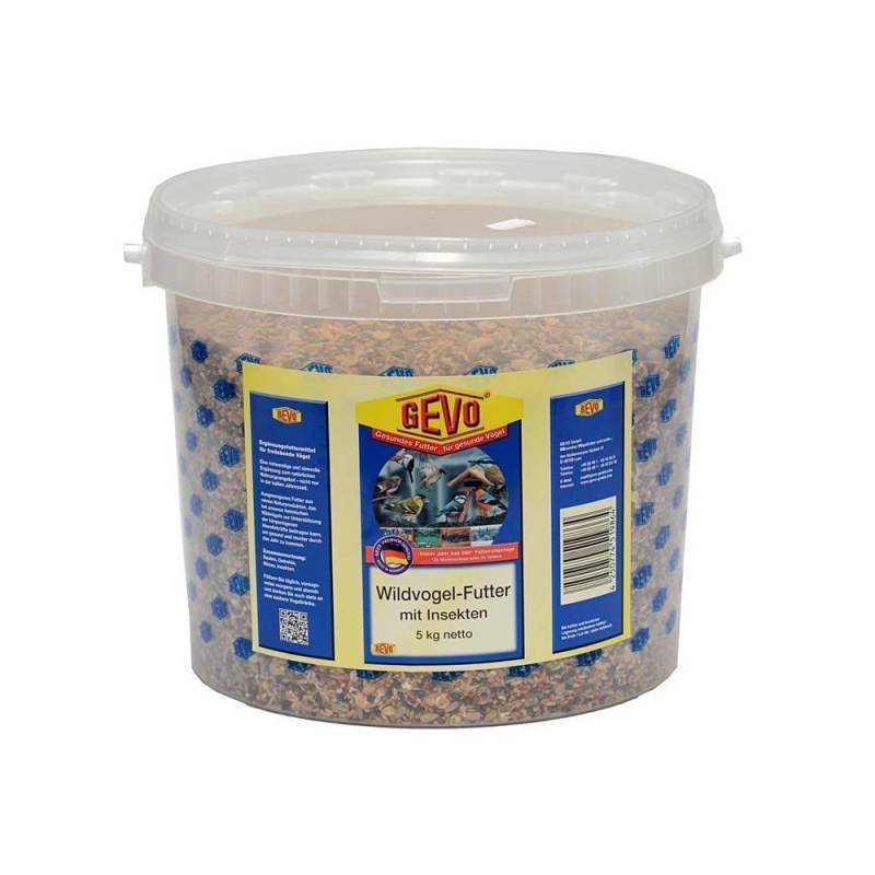Gevo Wildvogelfutter mit Insekten 5 kg Eimer Mit Insekten Gevo Wildvogelfutter mit Insekten 5 kg Eimer Mit Insekten von GEVO