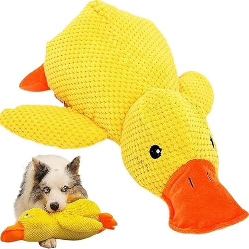 GEXINKEJI Anti Stress Ente Hund Quietschspielzeug Hund Kuscheltier Hundespielzeug Ente Sicher und Weich zur und Stressabbau Hundespielzeug Unzerstörbar für Kleine Hunde Und Welpen 22 * 25CM Gelb GEXINKEJI Anti Stress Ente Hund Quietschspielzeug Hund Kuscheltier Hundespielzeug Ente Sicher und Weich zur und Stressabbau Hundespielzeug Unzerstörbar für Kleine Hunde Und Welpen 22 * 25CM Gelb von GEXINKEJI