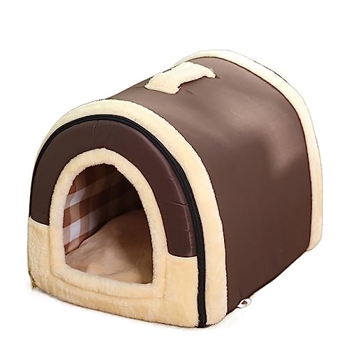 Haustierbetten, Katzenbett, Haustierhäuser, Zelt für kleine Hunde (Farbe: A, Größe: XL) (A klein) von GFHSUIEUUUUBF