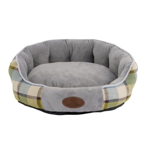 Hundebett für vier Jahreszeiten, universelles Haustierzubehör, Hundehaus, hohe Rückenlehne, kreatives Haustierhaus, abnehmbares und waschbares Hundehaus, Katzenbett (Farbe: B, Größe: 40 x 40 x 18 cm) Hundebett für vier Jahreszeiten, universelles Haustierzubehör, Hundehaus, hohe Rückenlehne, kreatives Haustierhaus, abnehmbares und waschbares Hundehaus, Katzenbett (Farbe: B, Größe: 40 x 40 x 18 cm) von GFHSUIEUUUUBF