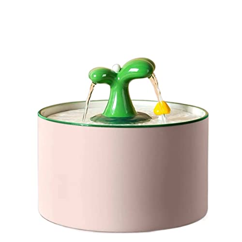 Katzen-Wasserbrunnen Wasserbrunnen Hund Wasserbrunnen Mobile Unplugged Mouth Nassfest Haustier Katze Supplies (Shumiaoxiaohaofense) von GFHSUIEUUUUBF