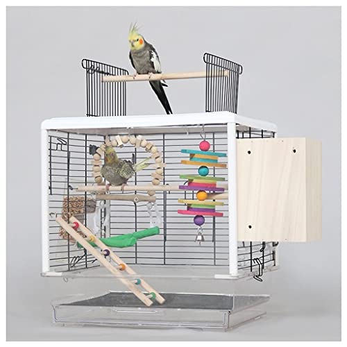 Vogelkäfig Groß Vogelkäfig Vogelträger Leicht Atmungsaktiv Vogelkäfig Rahmen Mit Rollsicht Vogelkäfig Geeignet für Papagei Ara Liebe Vogel Haustier Vogelhaus Papagei Vogelkäfig Vogelkäfig Groß Vogelkäfig Vogelträger Leicht Atmungsaktiv Vogelkäfig Rahmen Mit Rollsicht Vogelkäfig Geeignet für Papagei Ara Liebe Vogel Haustier Vogelhaus Papagei Vogelkäfig von GFHTRELY