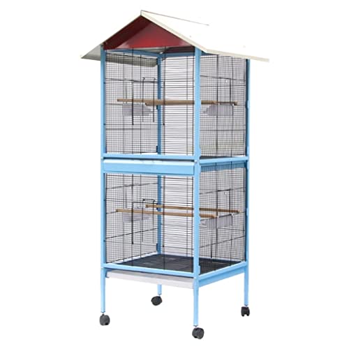 Vogelkäfig Papageienkäfig Groß Luxus Schmiedeeisen Zucht Vogelkäfig Tiered für Zucht Vögel, Sittiche, Kanarienvögel Papagei Vogelkäfig Vogelkäfig Papageienkäfig Groß Luxus Schmiedeeisen Zucht Vogelkäfig Tiered für Zucht Vögel, Sittiche, Kanarienvögel Papagei Vogelkäfig von GFHTRELY