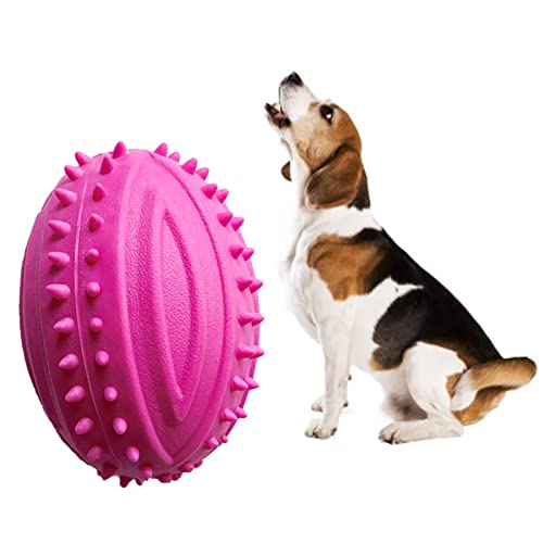 GFRGFH Hunde-Kauspielzeugball, Unzerstörbares Hundespielzeug, Bissfest, Zähneknirschen, TPR, Interaktives Hunde-Kauspielzeug Für Kleine Hunde, Welpen von GFRGFH