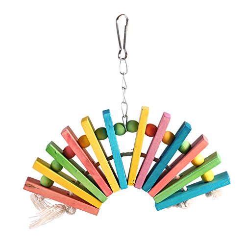 Papagei Farbe Holz Bissspielzeug Aussehen Stilvoll von GFRGFH