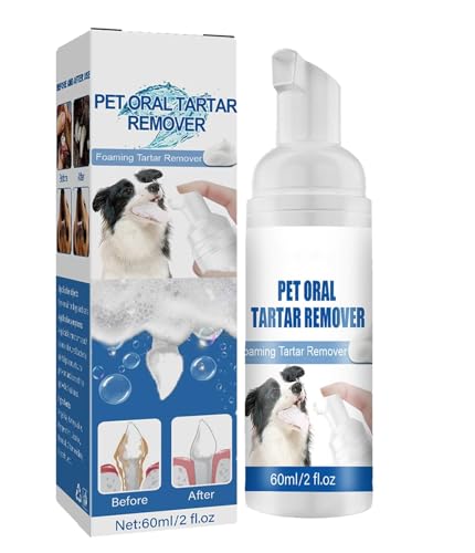 Haustier-Zahnreinigungsschaum, Mundspray, Haustier-Reinigungsspray, Haustier-Zahnreinigungsspray, Mundpflege-Spray, Zahnpflege-Spray, Zahnpflege, Mundgeruch, Behandlung für Hunde und Katzen, von GHEART