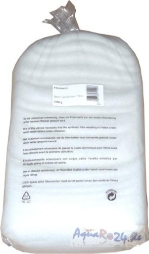 Riwalon 20400 Filterwatte, 1000 g, fein/wei Riwalon 20400 Filterwatte, 1000 g, fein/wei von GHG