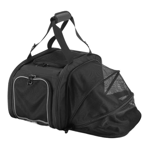 Hundekorb Fahrrad Vorne Radfahren Reise Kofferraum Taschen for Haustiere Faltbare Multifunktionale Katze Hund Träger Handtasche Schulter Tasche Mountain Bike Fahrrad Hinten Tasche von GHHZML