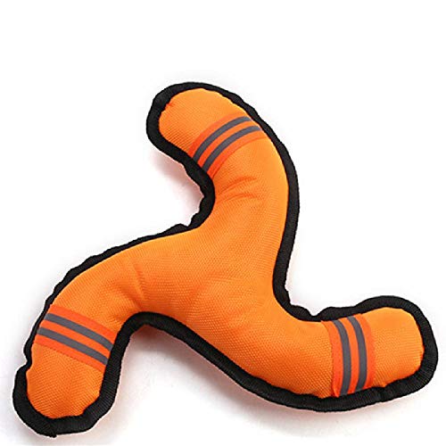GHKK Dog Flying Discs Spielzeug Reflektierende Bumerang Bissbeständige Haustier Training Darts Kauspielzeug für kleine mittelgroße Hunde GHKK Dog Flying Discs Spielzeug Reflektierende Bumerang Bissbeständige Haustier Training Darts Kauspielzeug für kleine mittelgroße Hunde von GHKK
