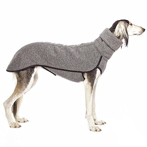 High Collar Pet Kleidung für mittelgroße Hunde Winter Warmer großer Hundemantel Pharao Hound Great Dane Pullover Maskottchen Zubehör von GHKK