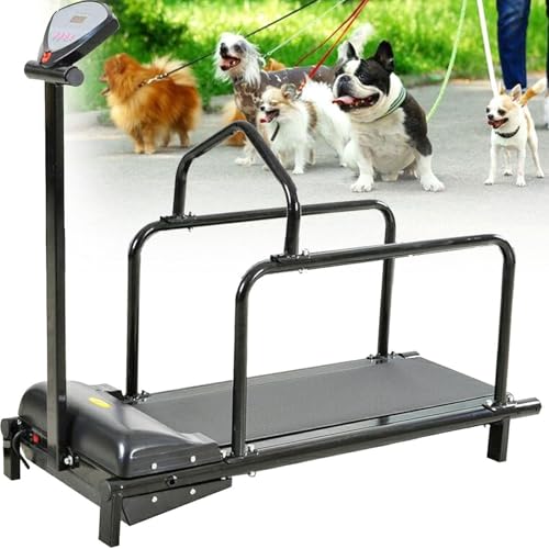 GHRERTX Hundelaufband for kleine Hunde, verstellbare Rampe, Hundelauf-Slatmill-Maschine mit Schrittzähler, Indoor-Haustier-Laufmaschine, for Bewegung und EIN gesundes und fittes Haustierleben GHRERTX Hundelaufband for kleine Hunde, verstellbare Rampe, Hundelauf-Slatmill-Maschine mit Schrittzähler, Indoor-Haustier-Laufmaschine, for Bewegung und EIN gesundes und fittes Haustierleben von GHRERTX
